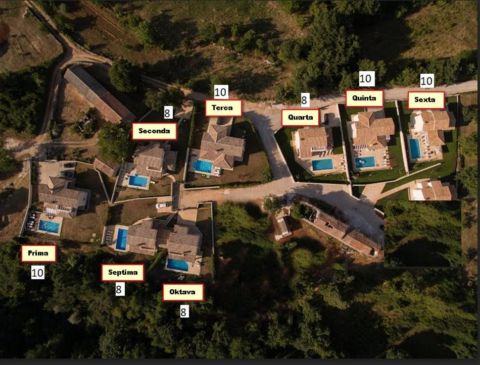 Villas Adagio Rojnići Kültér fotó